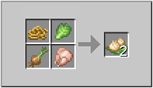 How to craft dumplings in Minecraft