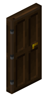 Dark Oak Door in Minecraft