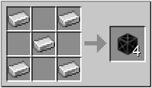 How to craft metal frame in Minecraft
