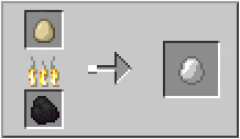 How to craft coocked egg in Minecraft