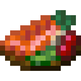 Grilled Salmon in Minecraft