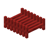Red Discholder in Minecraft
