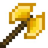 Golden Double Axe in Minecraft
