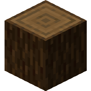 Spruce Log in Minecraft