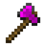 Pink Diamond Axe in Minecraft