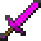 Pink Diamond Sword in Minecraft