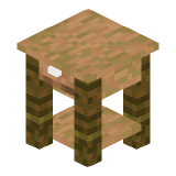 Jungle Bedside Table in Minecraft