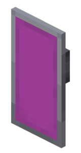 Purple Shield in Minecraft