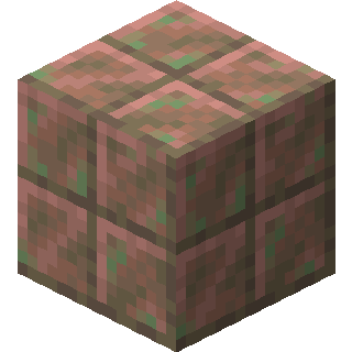 Waxed Exposed Cut Copper in Minecraft
