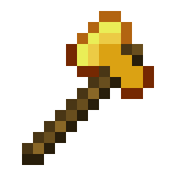 Enchanted Golden Apple Axe в Майнкрафте