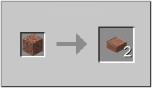 Polished Granite Slab | How to craft polished granite slab in Minecraft ...