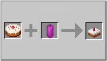 How to craft cake with magenta candle in Minecraft