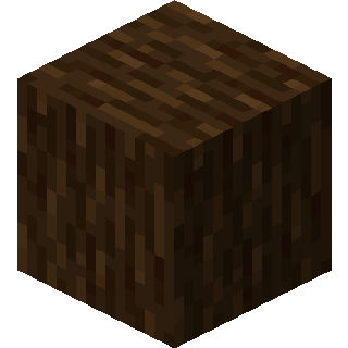 Spruce Wood in Minecraft