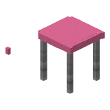 Pink Modern Table Mainkraftā