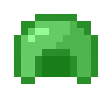 Green Helmet in Minecraft