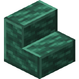 Polished Malachite Stairs in Minecraft