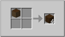 How to craft dark oak planks in Minecraft