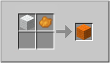 How to craft orange wool in Minecraft