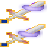 Gilded Mana-Infused Iron Sword в Майнкрафте