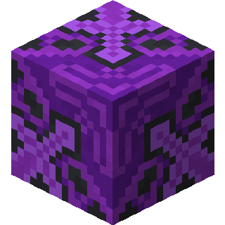 Purple Glazed Terracotta in Minecraft
