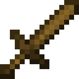 Wooden sword in Minecraft