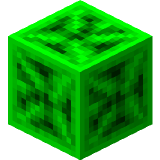 Green Crystal Block в Майнкрафте