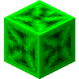 Green Crystal Block in Minecraft