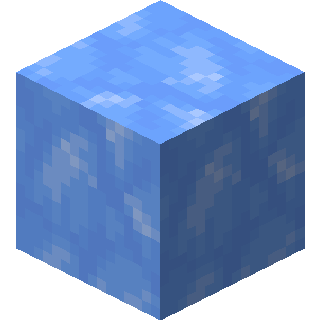 Blue Ice in Minecraft