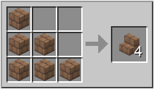 How to craft mud brick stairs in Minecraft