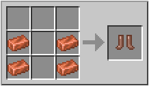 Kā izveidot copper boots Mainkraftā
