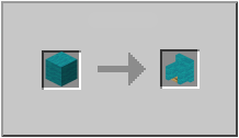Как сделать cyan sofa в Майнкрафт