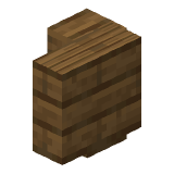 Spruce Wall in Minecraft
