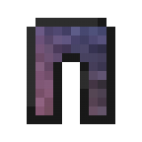 Compressed Obsidian Leggings LVL 3 in Minecraft