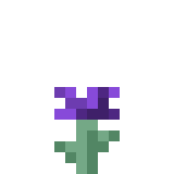 Purple Flower in Minecraft