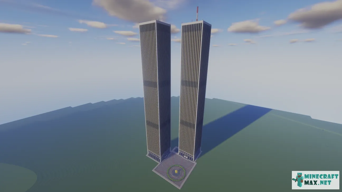 The Twin Towers | Download map for Minecraft: 1