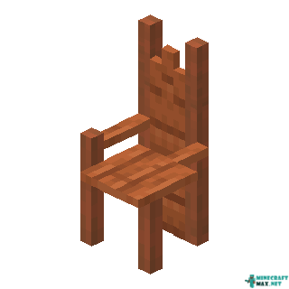 Acacia Chair in Minecraft