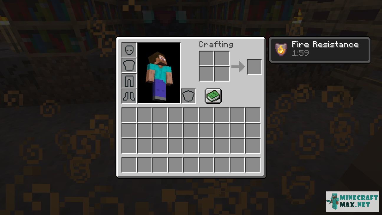 Lingering Potion of Fire Resistance (long) in Minecraft | Screenshot 3