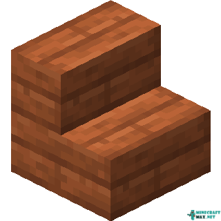 Acacia Stairs in Minecraft