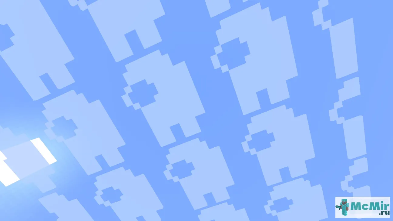 Текстура Облака SUS | Скачать текстуру для Minecraft: 1
