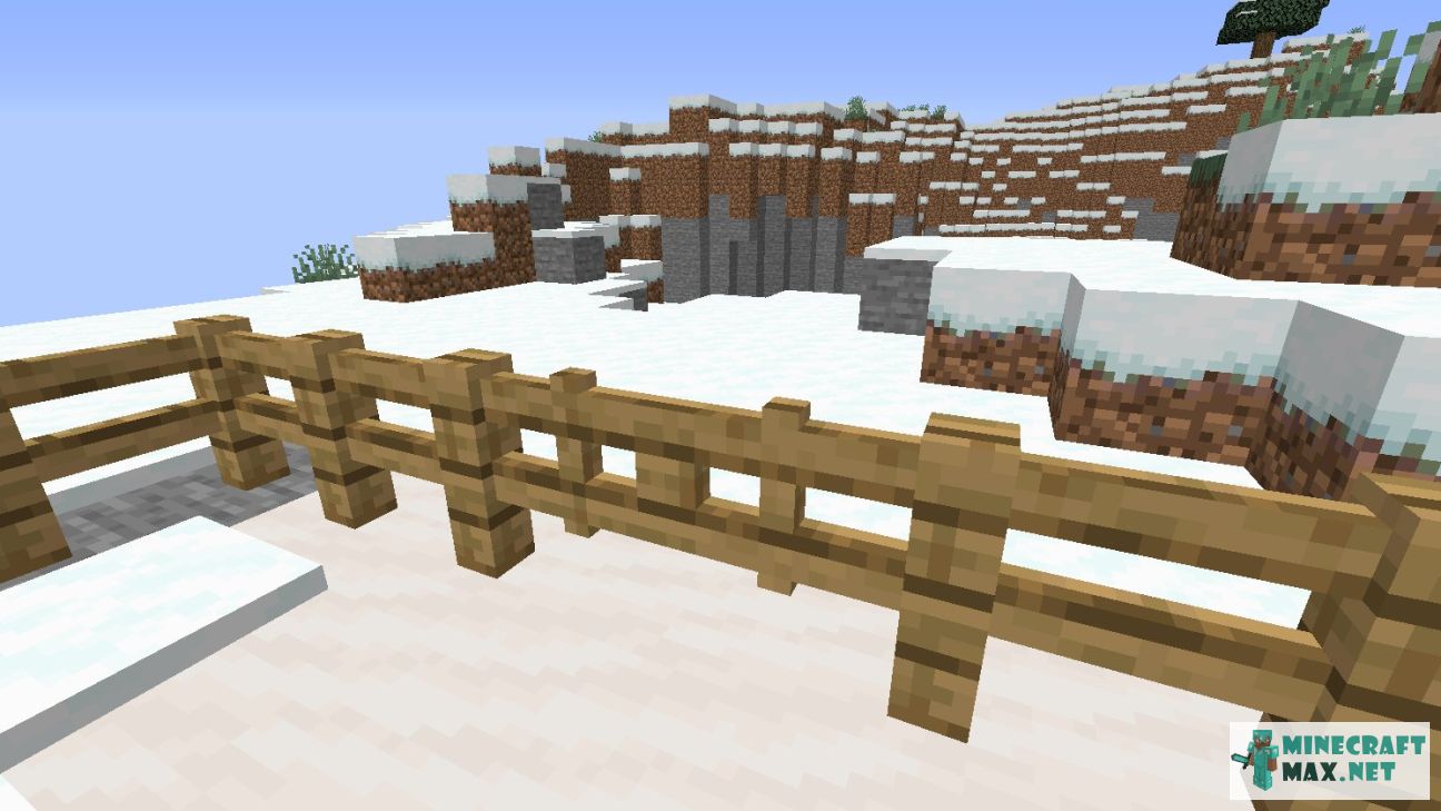 Oak Fence Gate in Minecraft | Screenshot 2