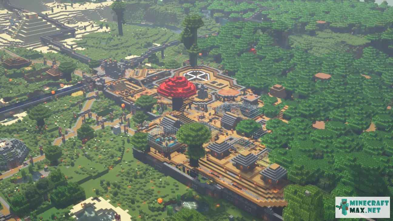 Land Of The Rising Sun reworked | Download map for Minecraft: 1