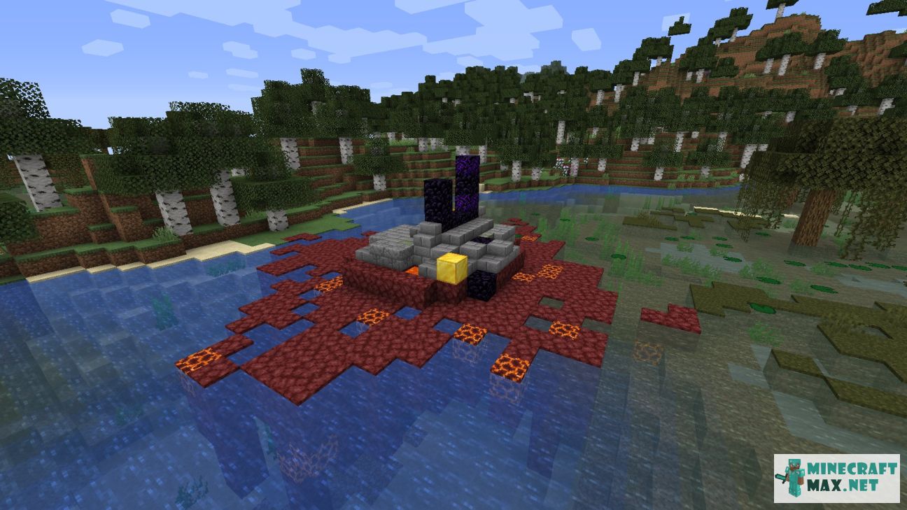 Black gem in Minecraft | Screenshot 3084