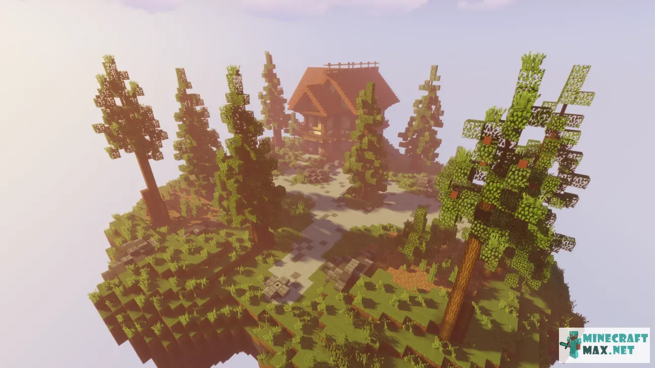 Spawn | Thema | Nature | Download map for Minecraft: 1