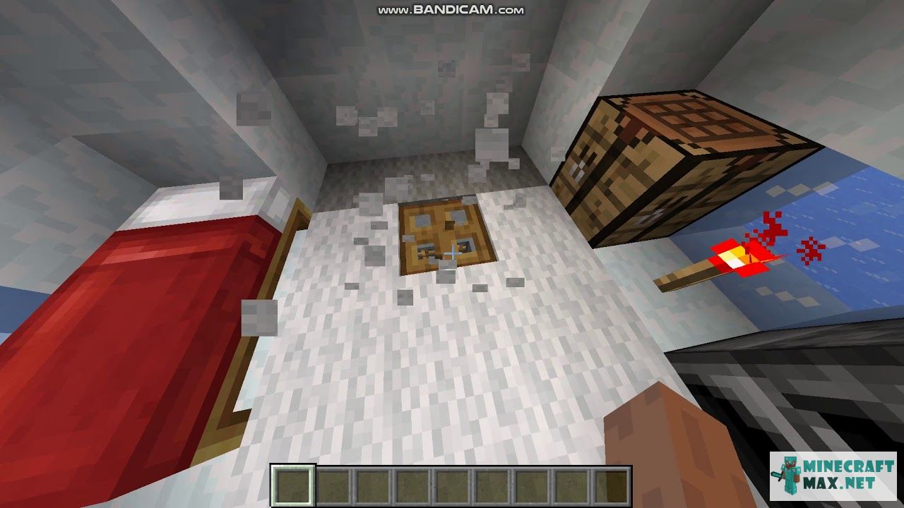 Veiciet uzdevumu Найти иглу с тайным подземельем programmā Minecraft | Screenshot 4