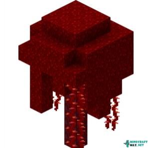 Huge Crimson Mushroom in Minecraft