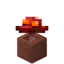 Potted Crimson Fungus in Minecraft