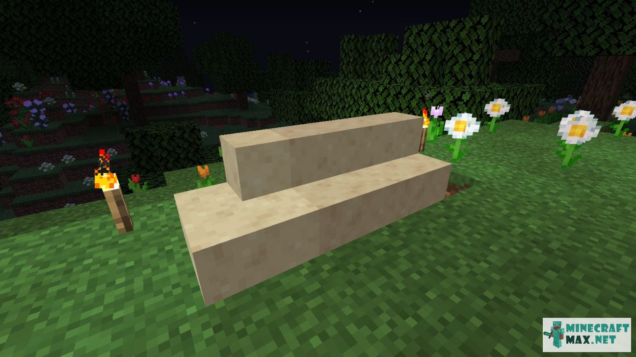 Sandstone Stairs in Minecraft