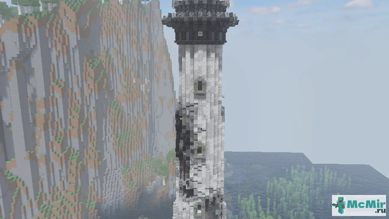 Карта Заброшенный маяк | Скачать карту Майнкрафт: 1