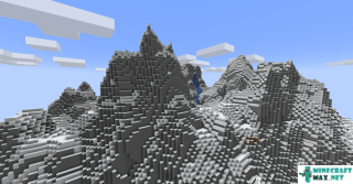 Jagged Peaks in Minecraft