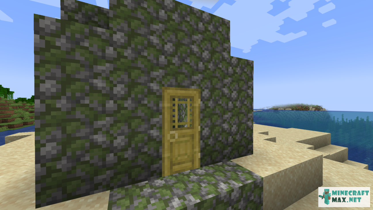 Bamboo Door in Minecraft | Screenshot 1